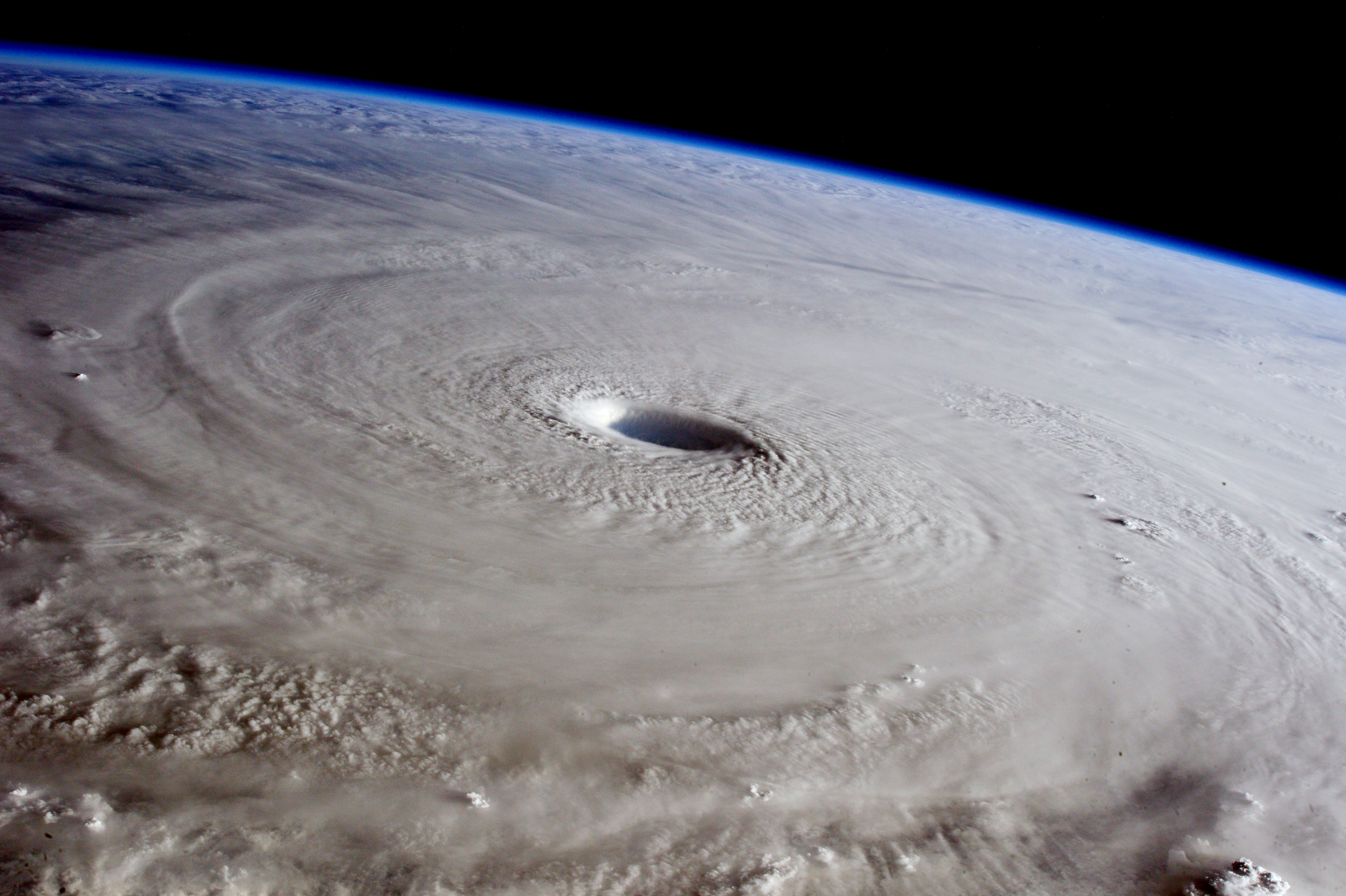 Typhoon Maysak from the Space Station - related image preview