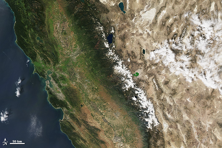 Diminished Snow Pack in the Sierra Nevada - related image preview