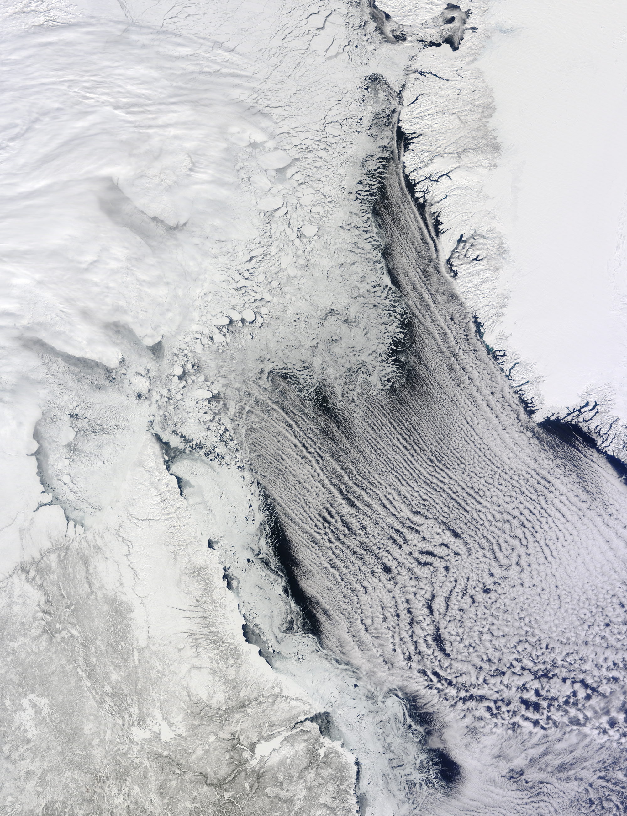 Sea Ice and Cloud Streets - related image preview