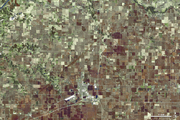 Tornado Track in Northern Illinois  - related image preview