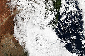 Storm Hits New South Wales, Australia