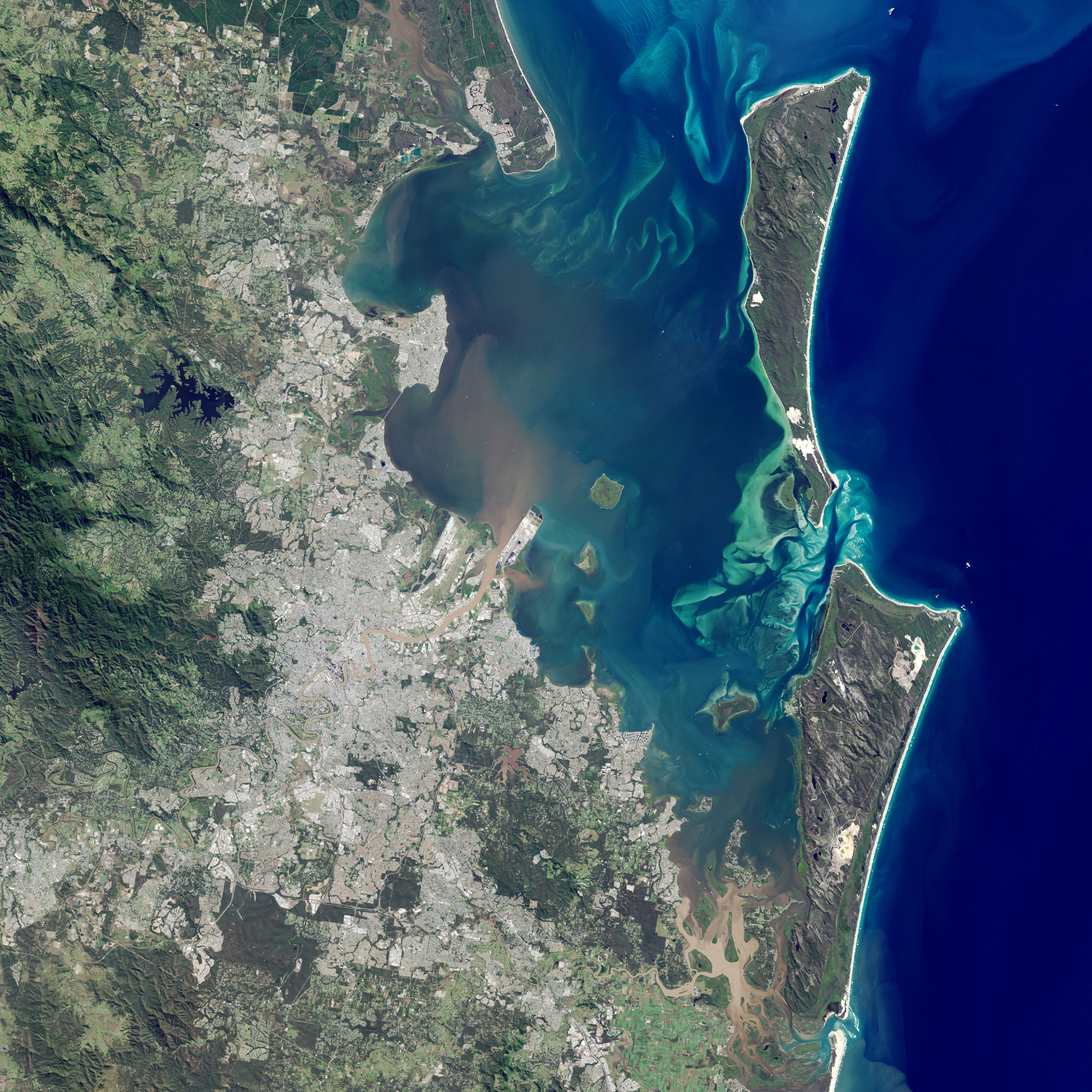Plume in Moreton Bay, Australia - related image preview