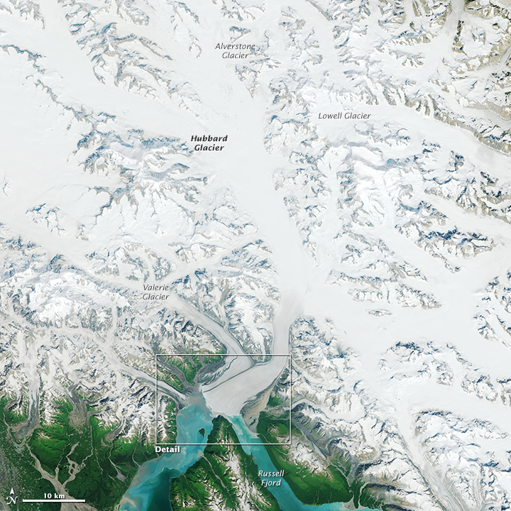 The Advance of Hubbard Glacier