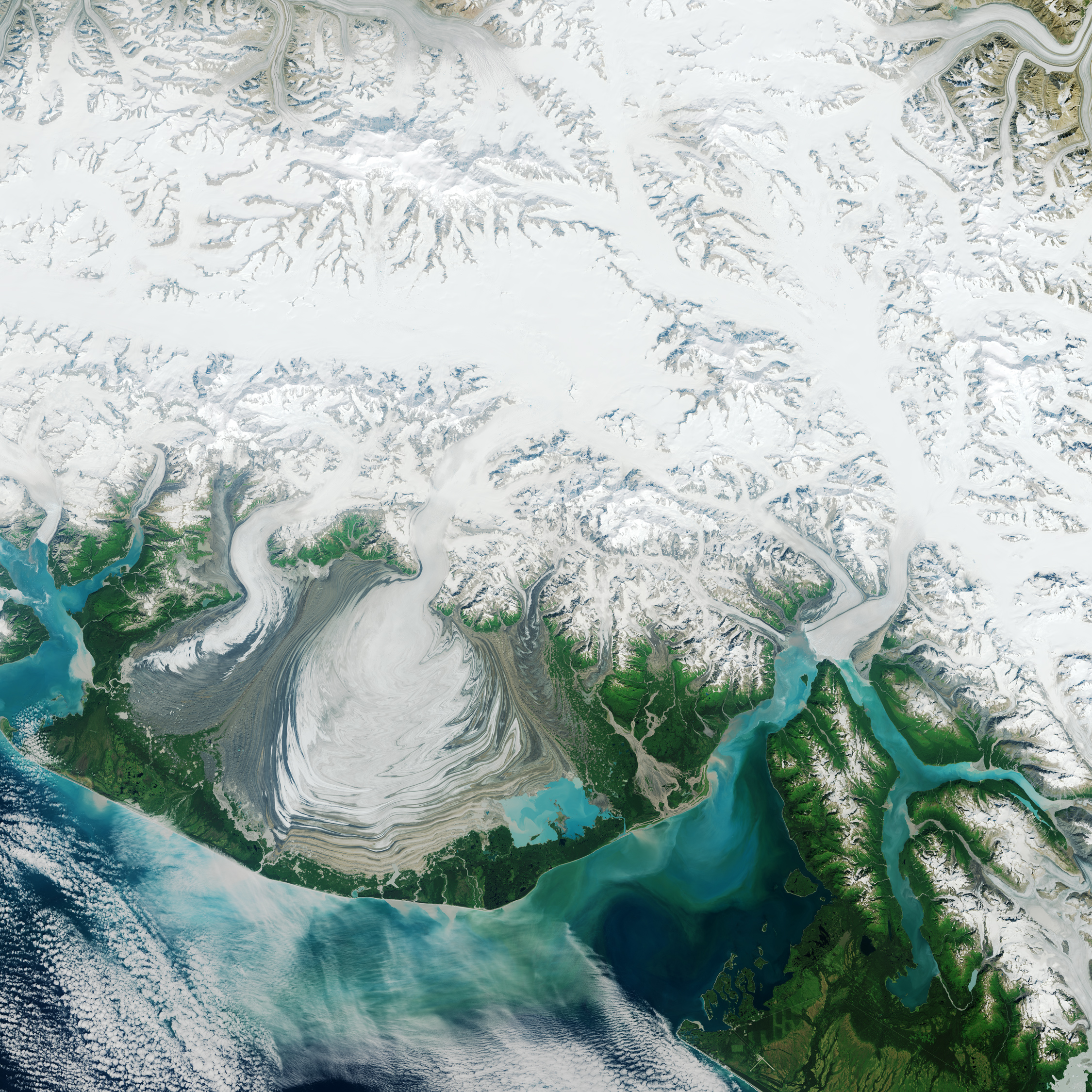 The Advance of Hubbard Glacier - related image preview