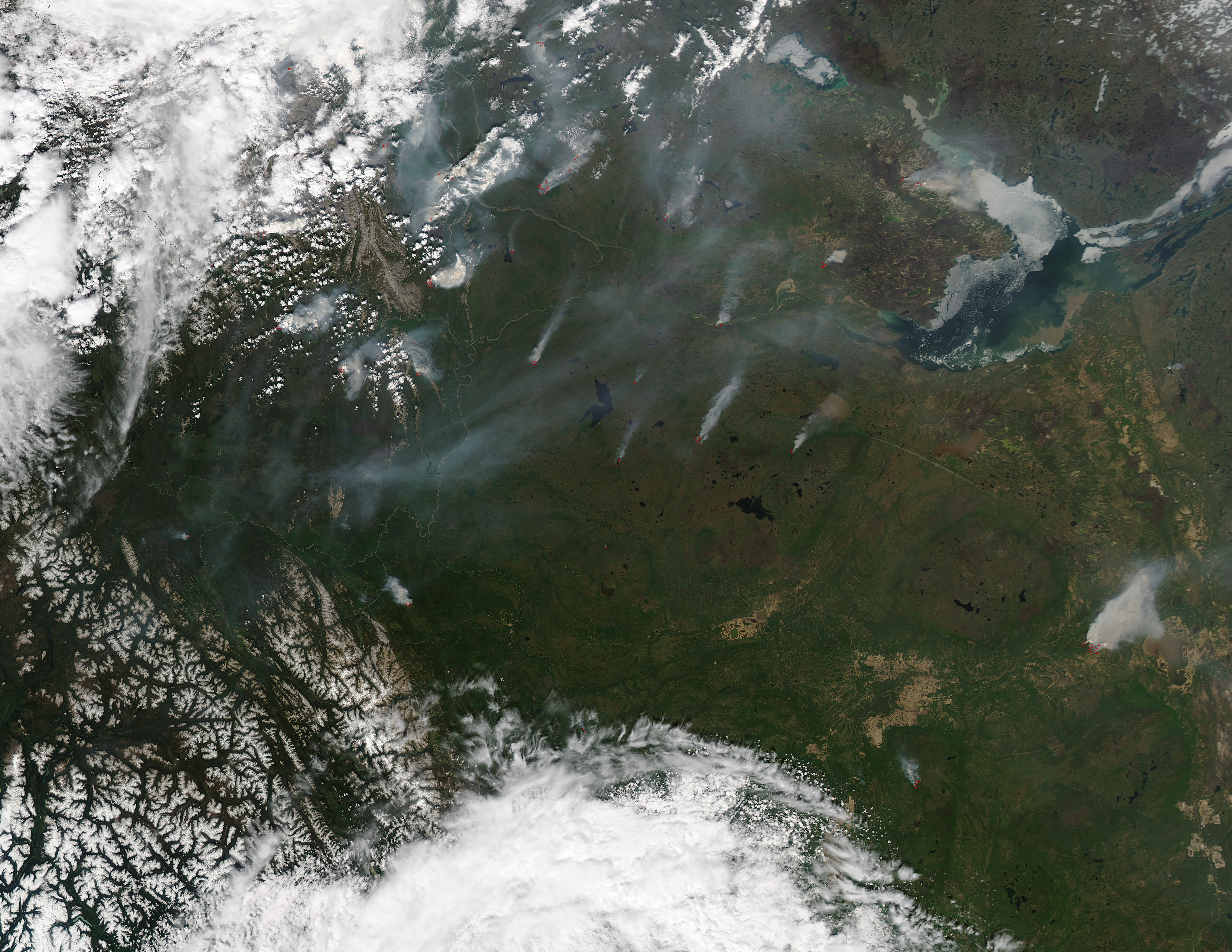 Intense Fires in Northern Canada - related image preview