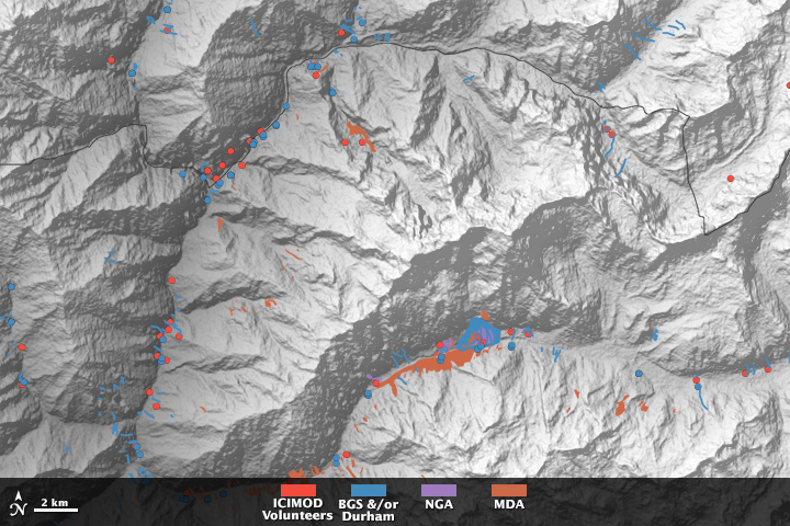 Scientist-Volunteers Map Landslides from Nepal Quakes - related image preview