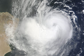 Cyclone Ashobaa over the Arabian Sea