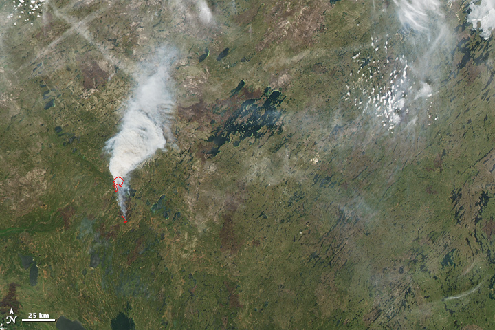 Comparing Smoke Seen by Aqua and Terra - related image preview