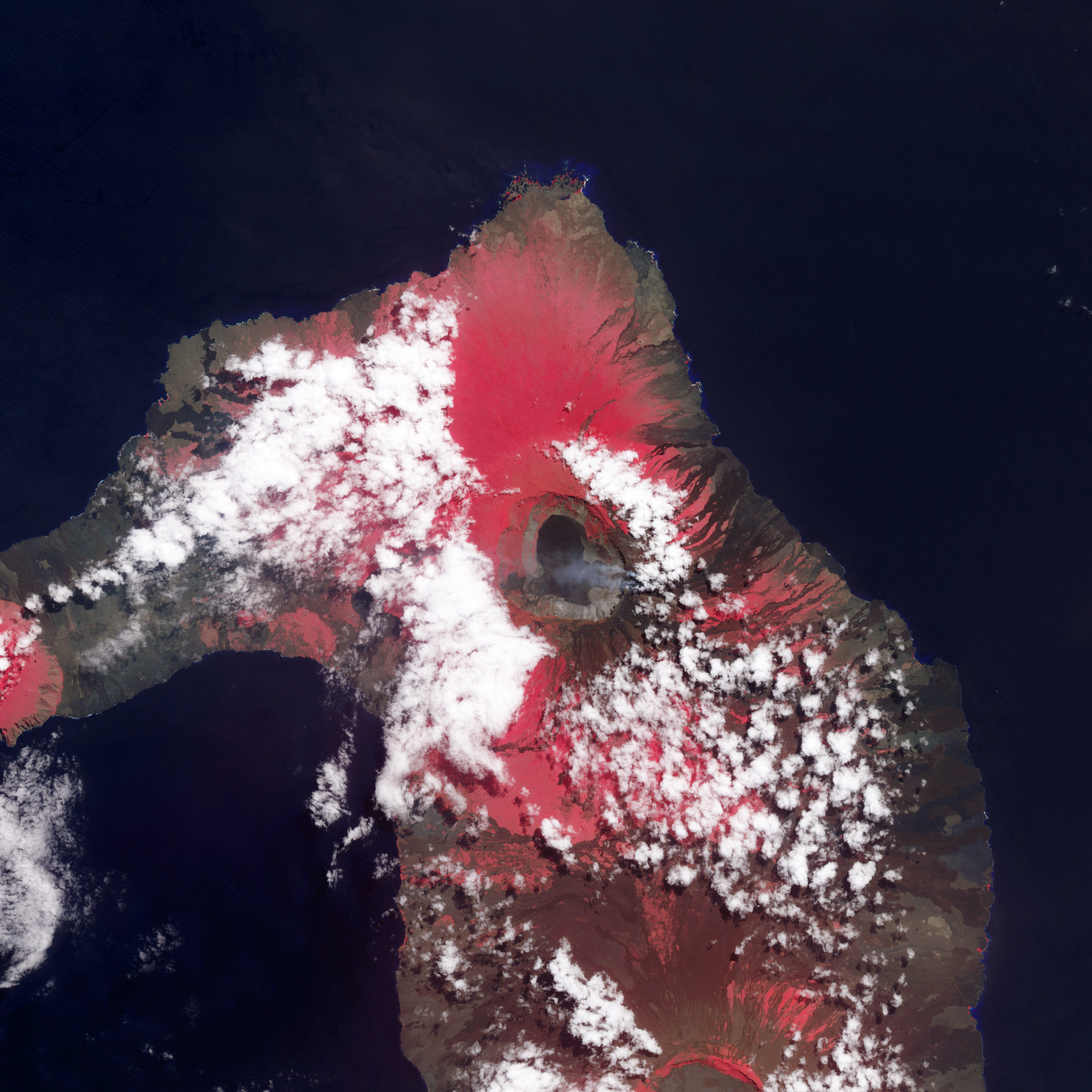 Eruption of Wolf Volcano Continues - related image preview