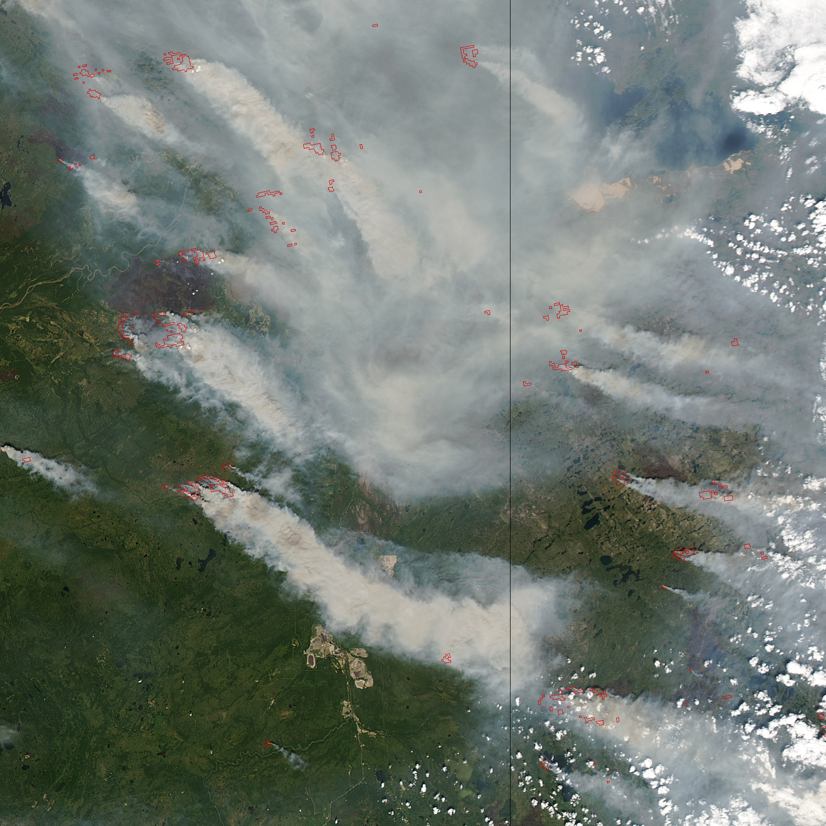 Wildfires in Alberta and Saskatchewan - related image preview