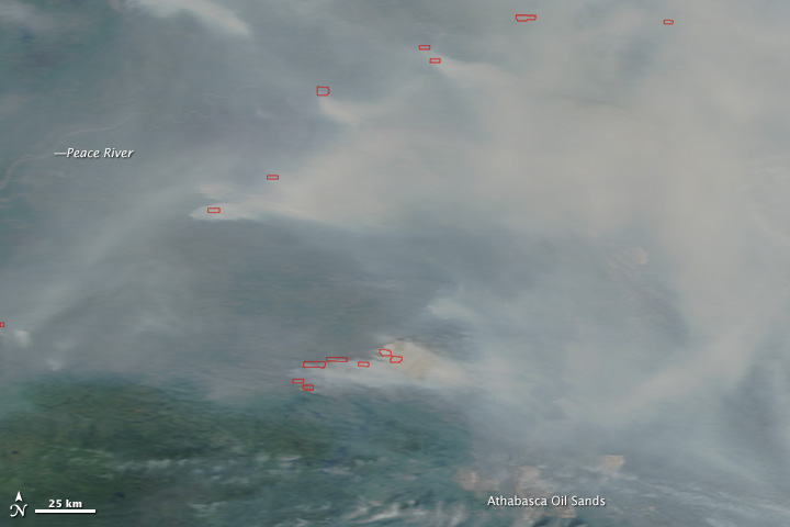 Canadian Wildfires Produce River of Smoke - related image preview