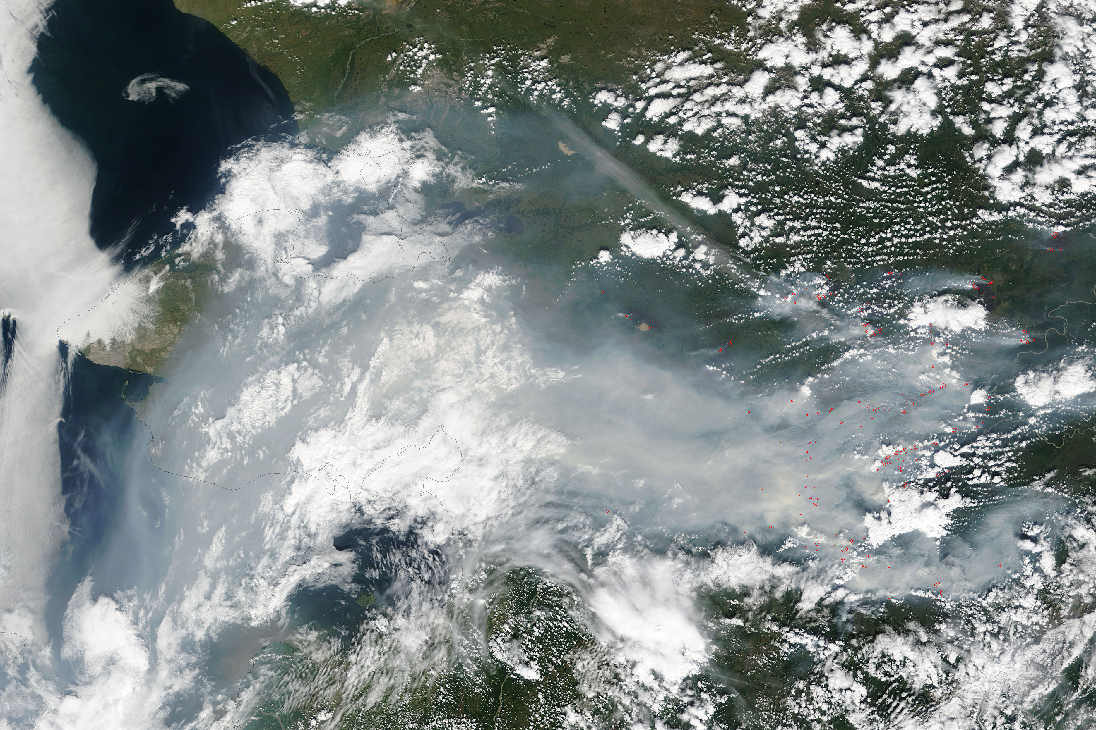Smoke and Fire in Alaska - related image preview