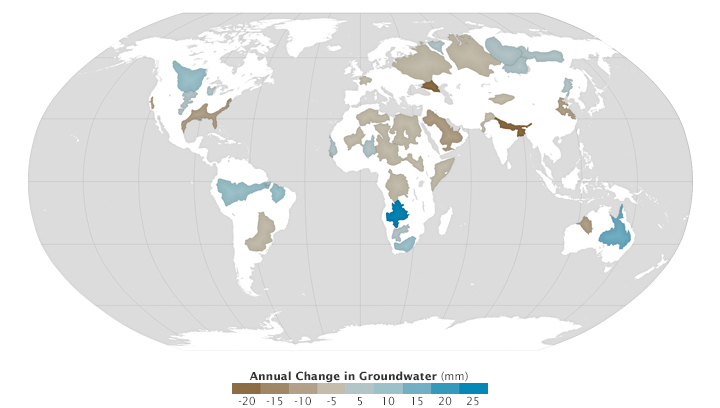 Global Groundwater Basins in Distress