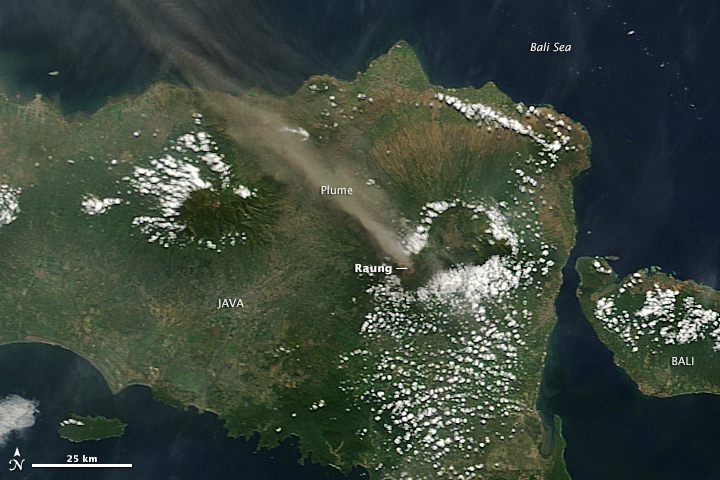 Activity at Raung Volcano - related image preview