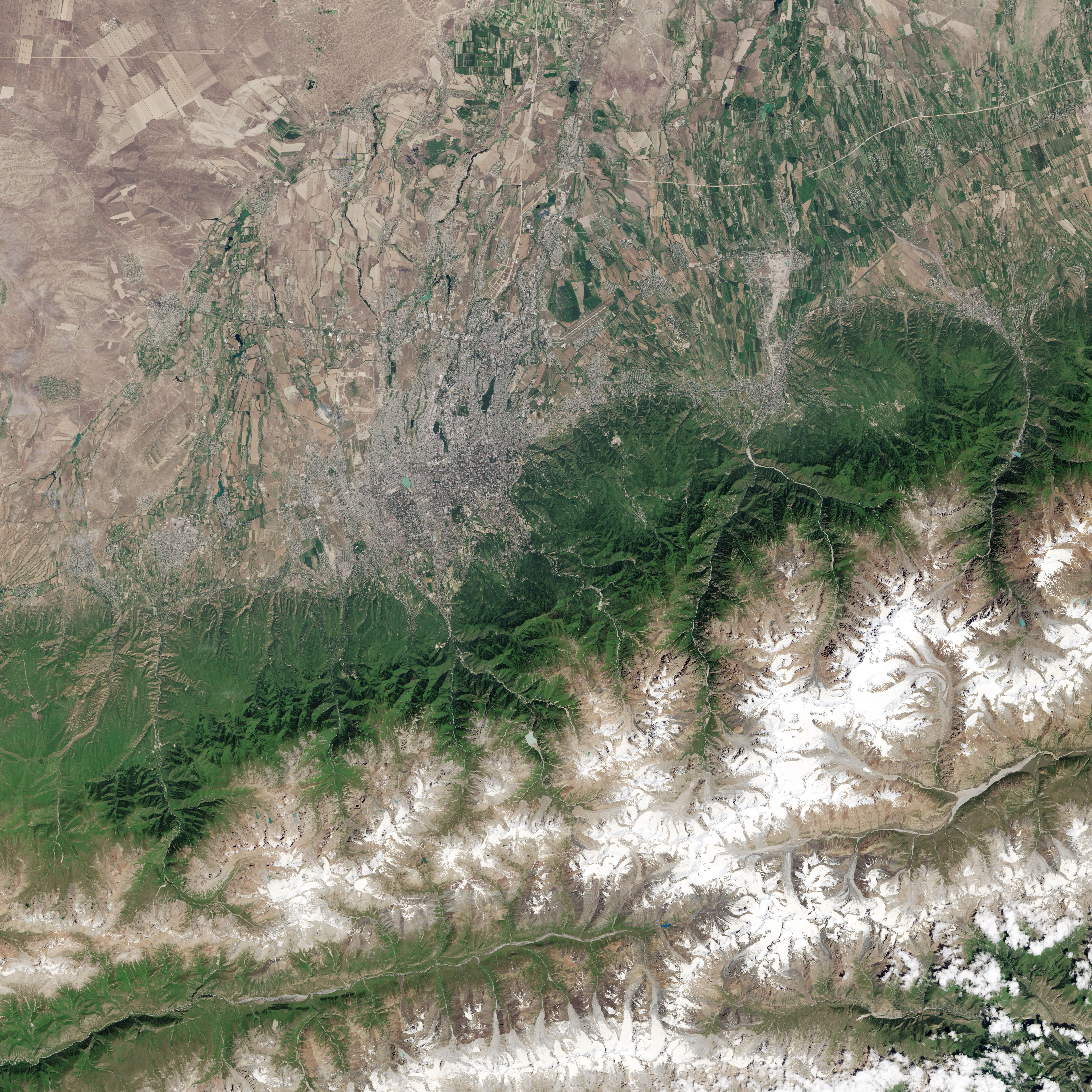 Glacier Lake Outburst Flood near Almaty - related image preview
