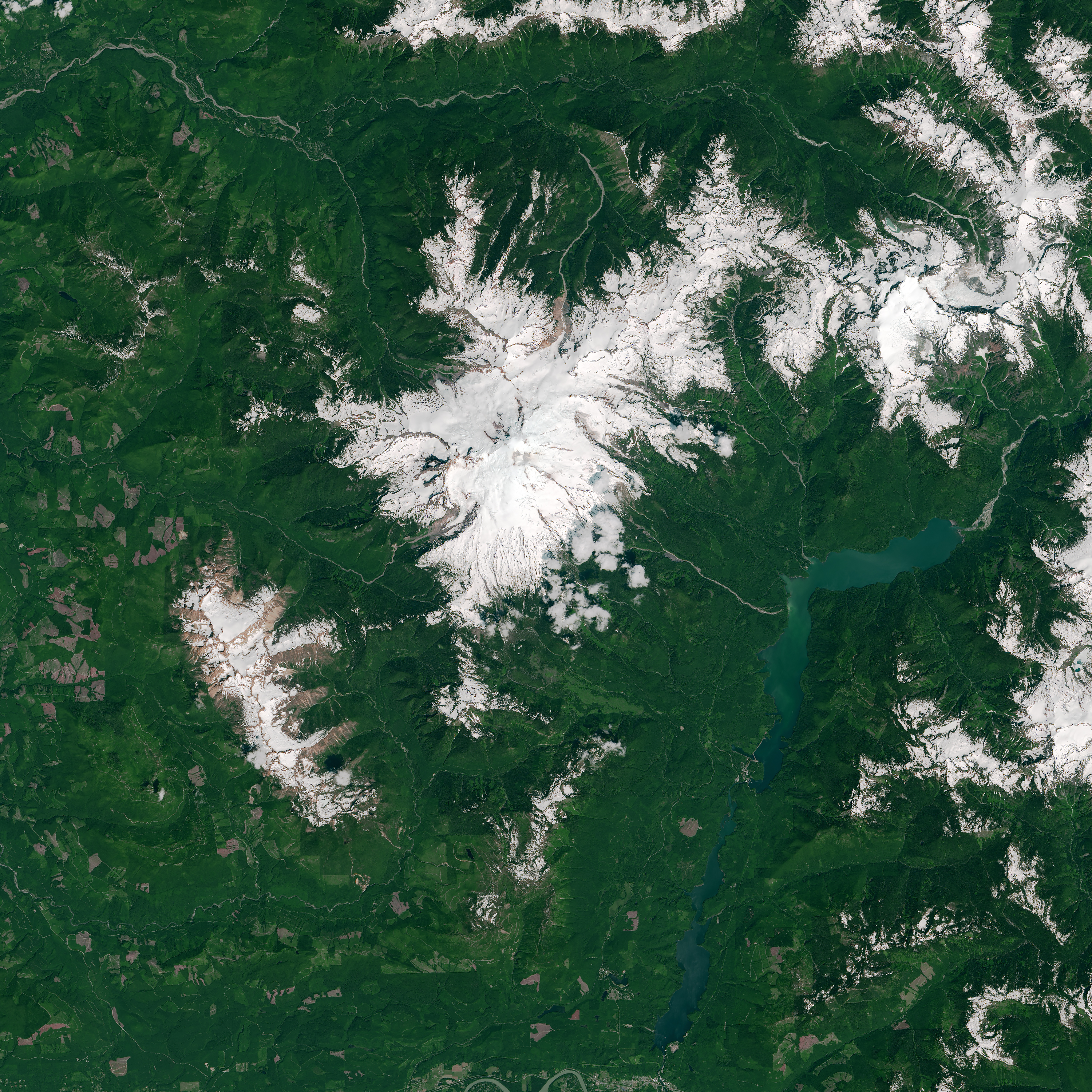 Snow Drought on Mount Baker - related image preview