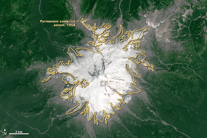 Snow Drought on Mount Baker - related image preview