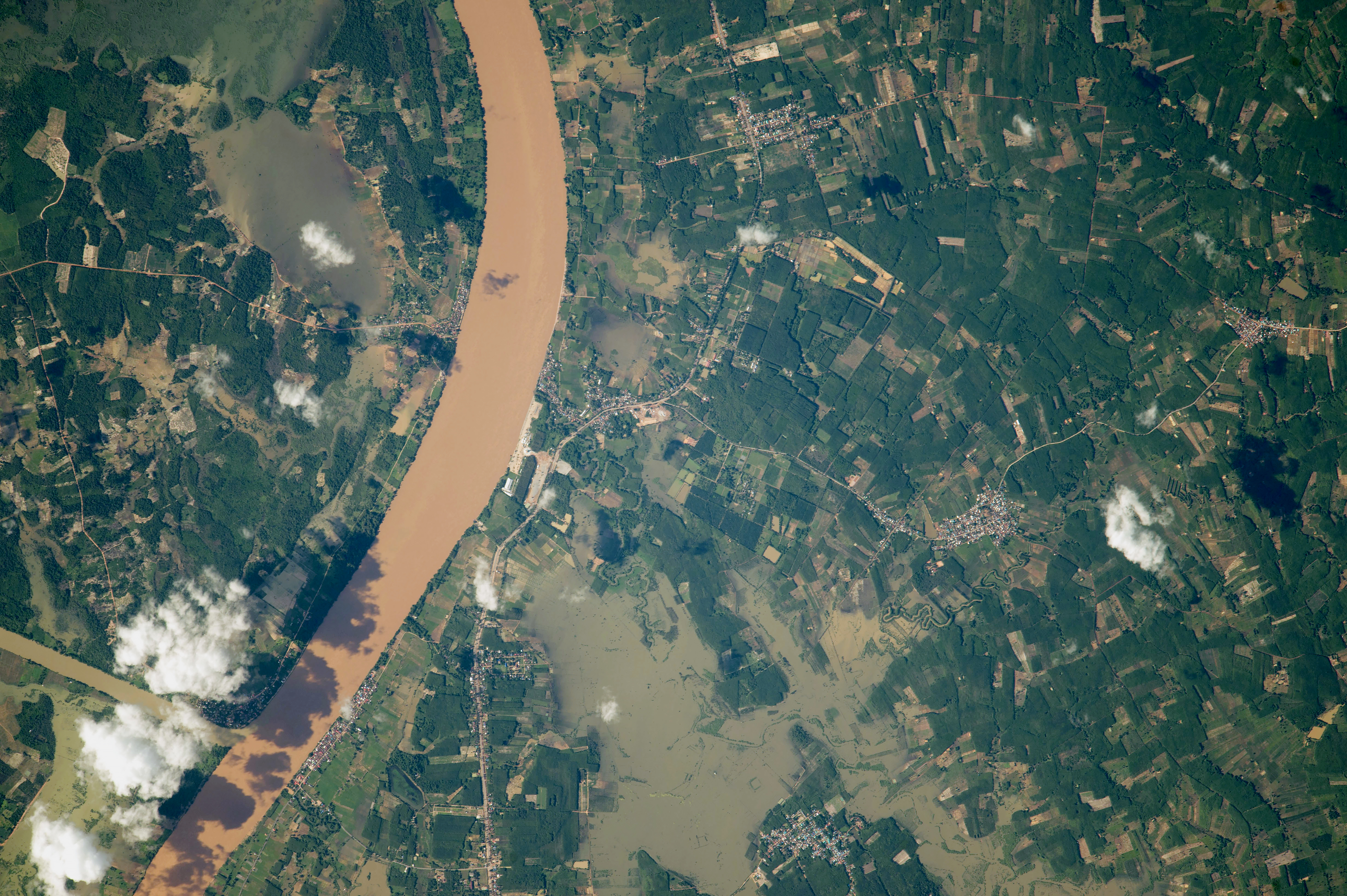 Flooding on the Mekong River Flood Plain - related image preview