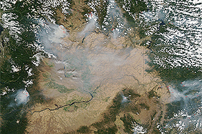 Fires in the Pacific Northwest