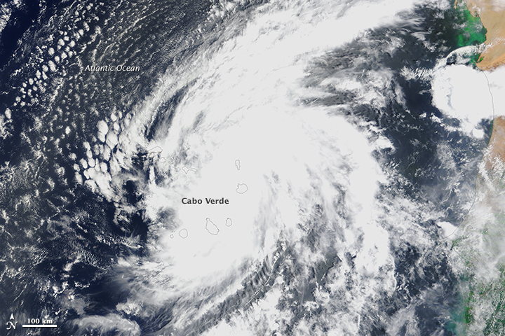 Cabo Verde Hit by First Hurricane in a Century