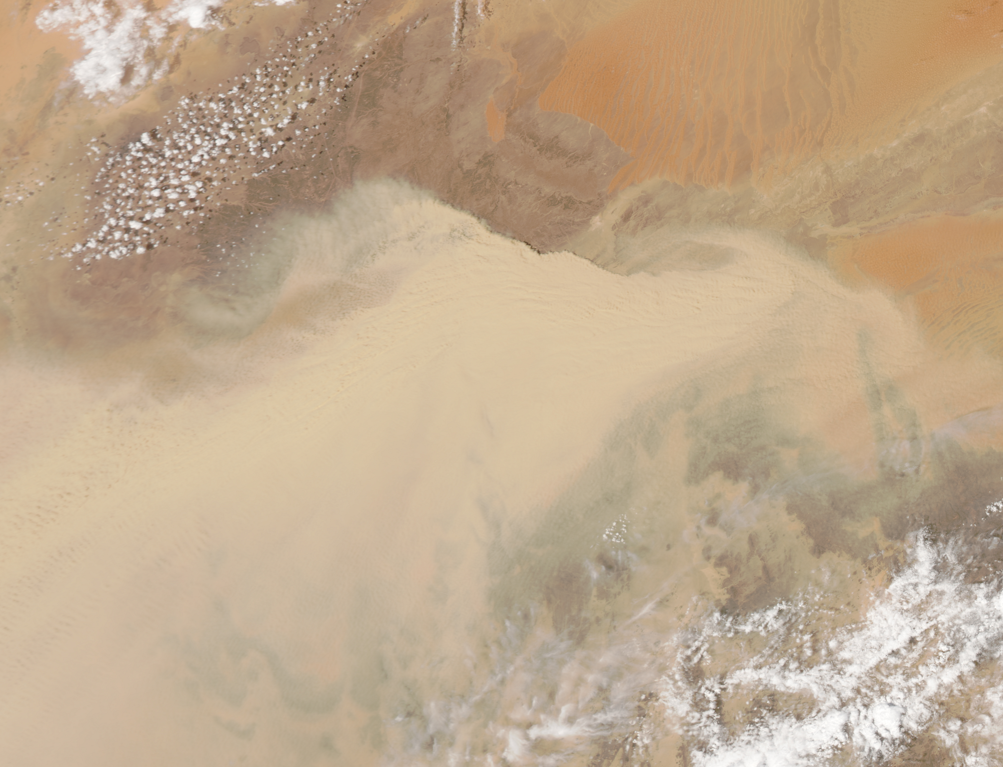 Dust over Algeria - related image preview
