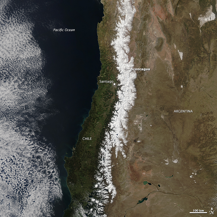 Snow in the Andes - related image preview