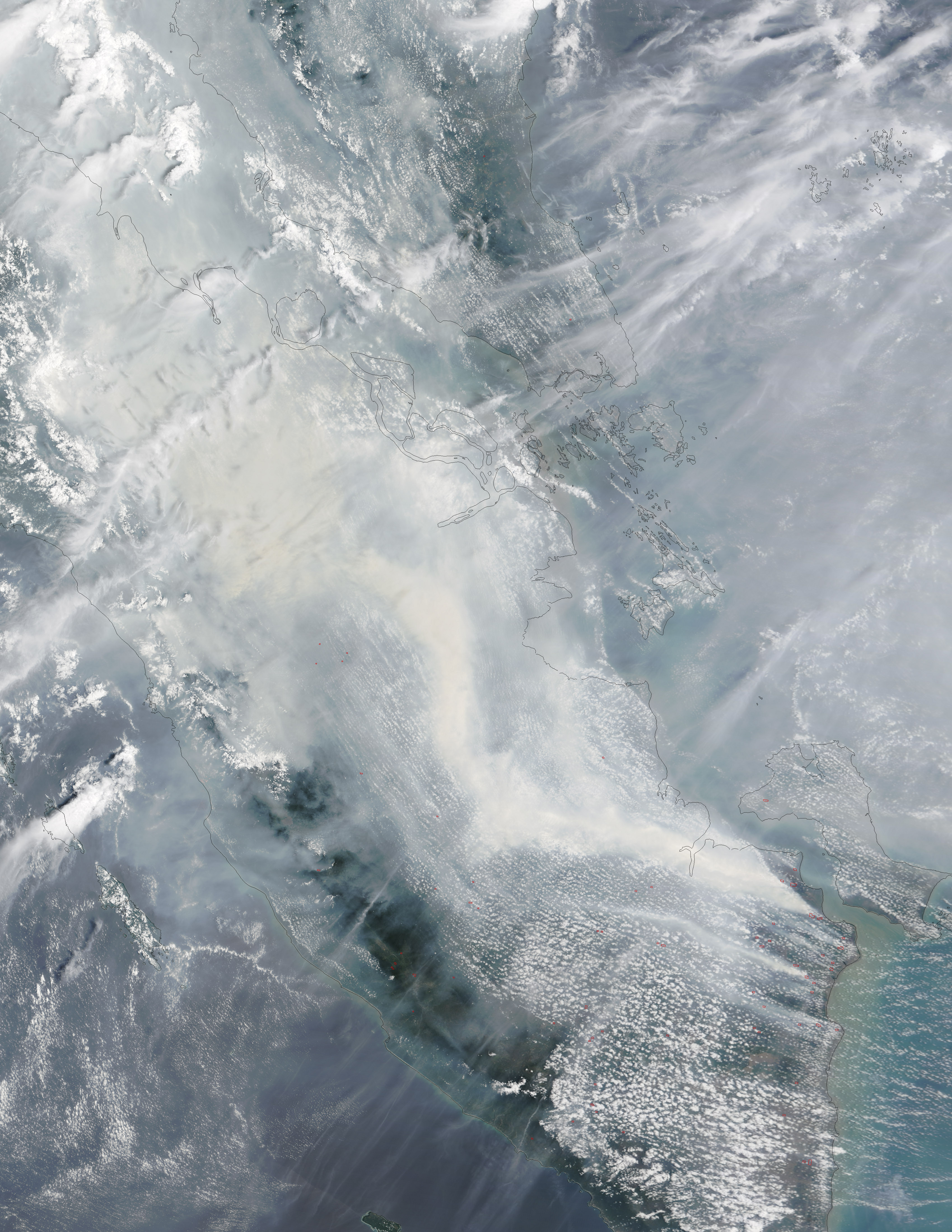 Smoke over Sumatra - related image preview