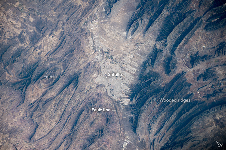 Saltillo and the Sierra Madre Oriental