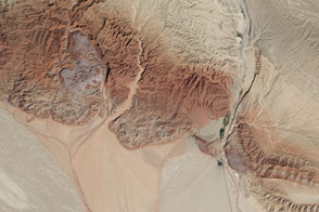 Salt Glaciers in Xinjiang, China