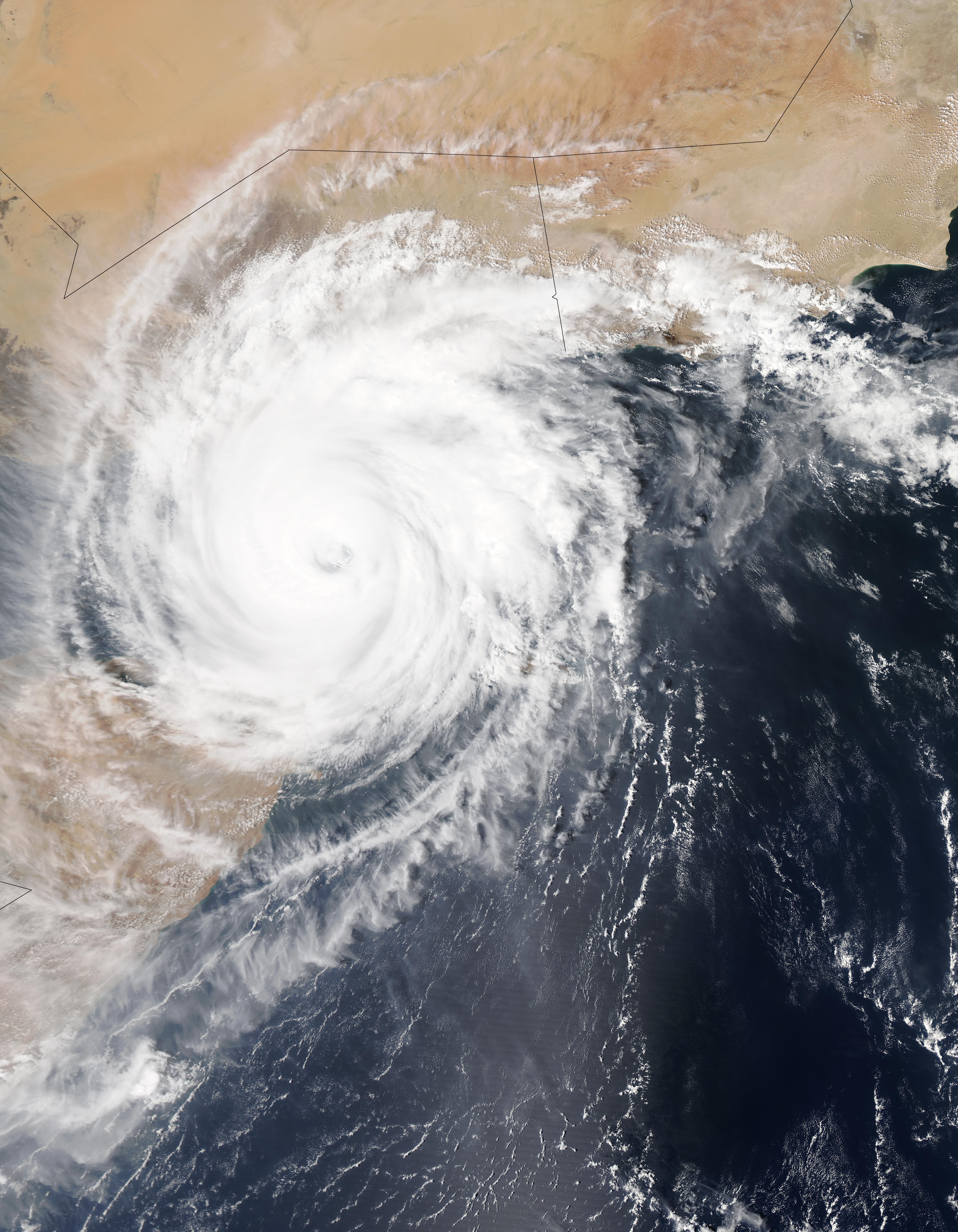Cyclone Chapala Over the Gulf of Aden - related image preview