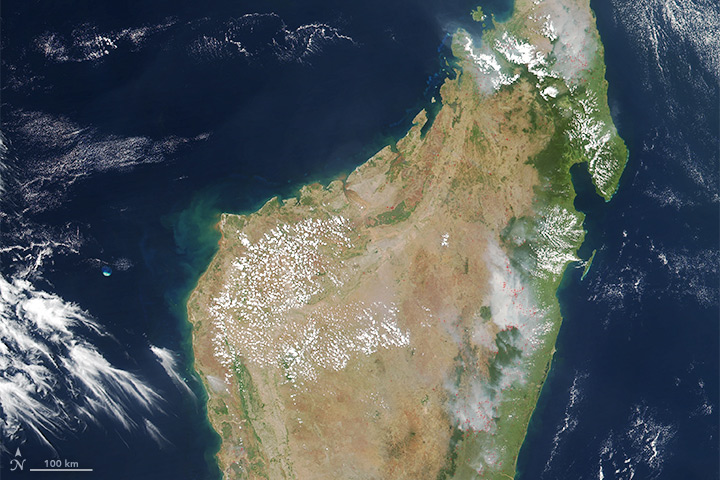Fires Across Madagascar  - related image preview