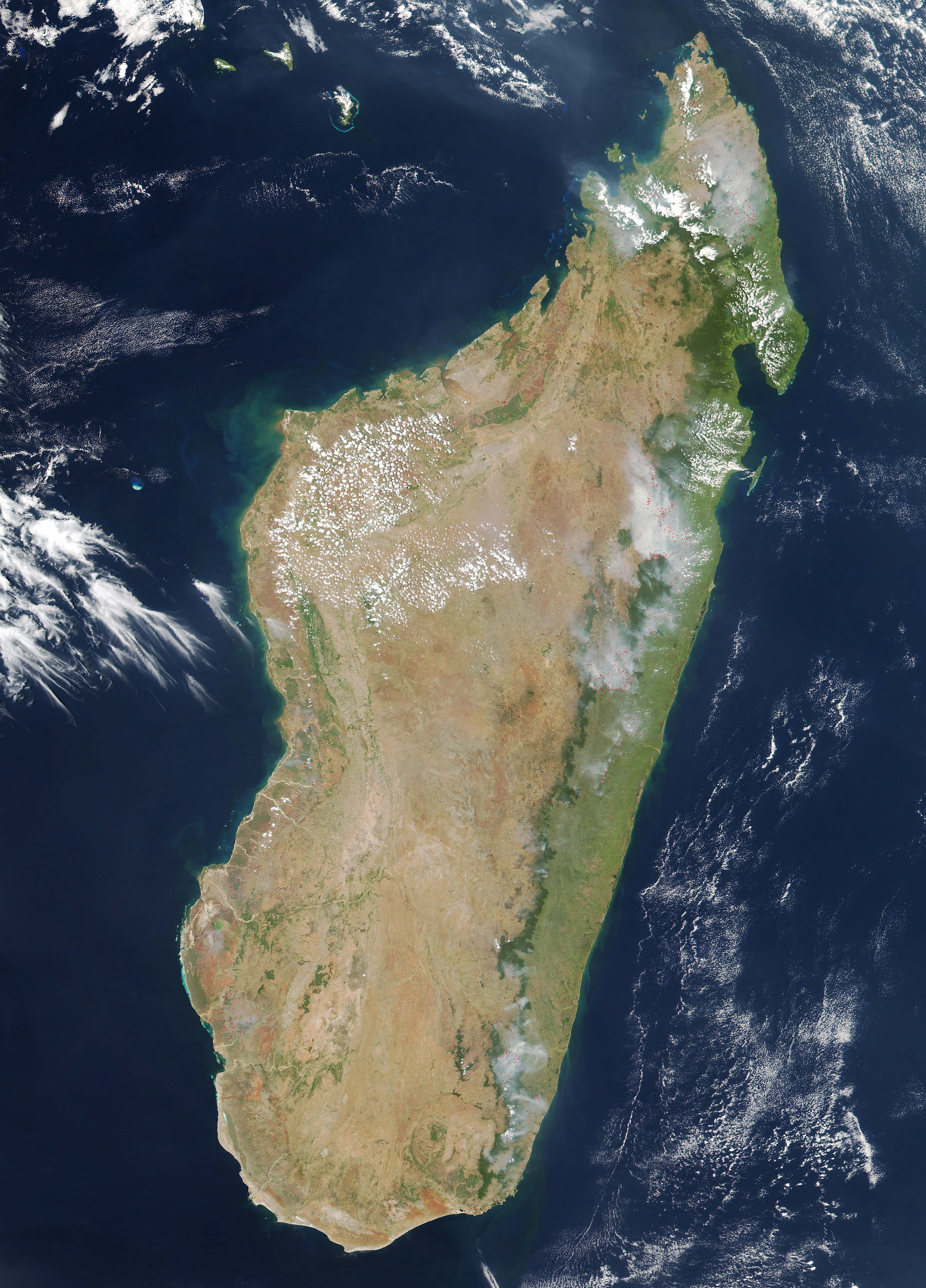 Fires Across Madagascar  - related image preview