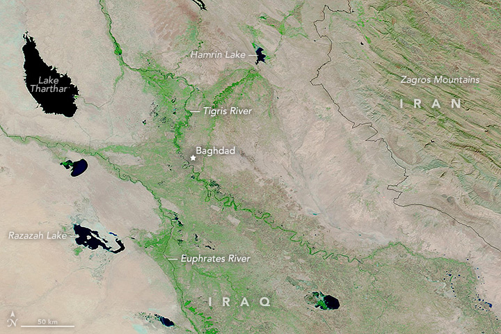 Flooding in Iraq