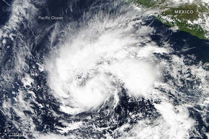 Tropical Storm Sandra