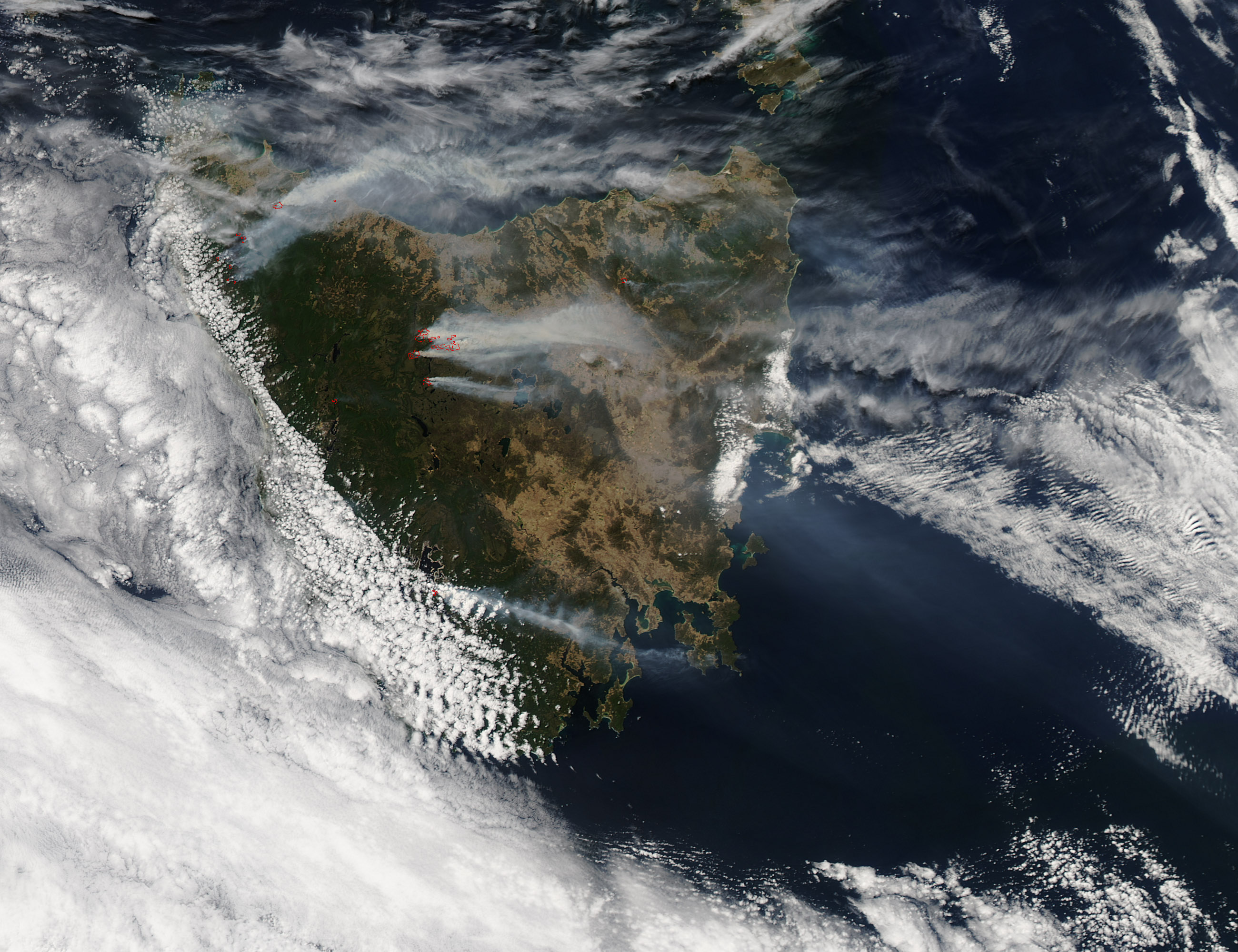 Bushfires in Tasmania - related image preview