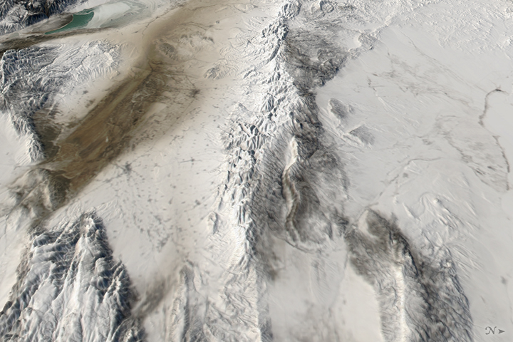 Dusty Snow in Central Asia - related image preview
