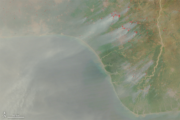 A Band of Fire in Sub-Saharan Africa  - related image preview