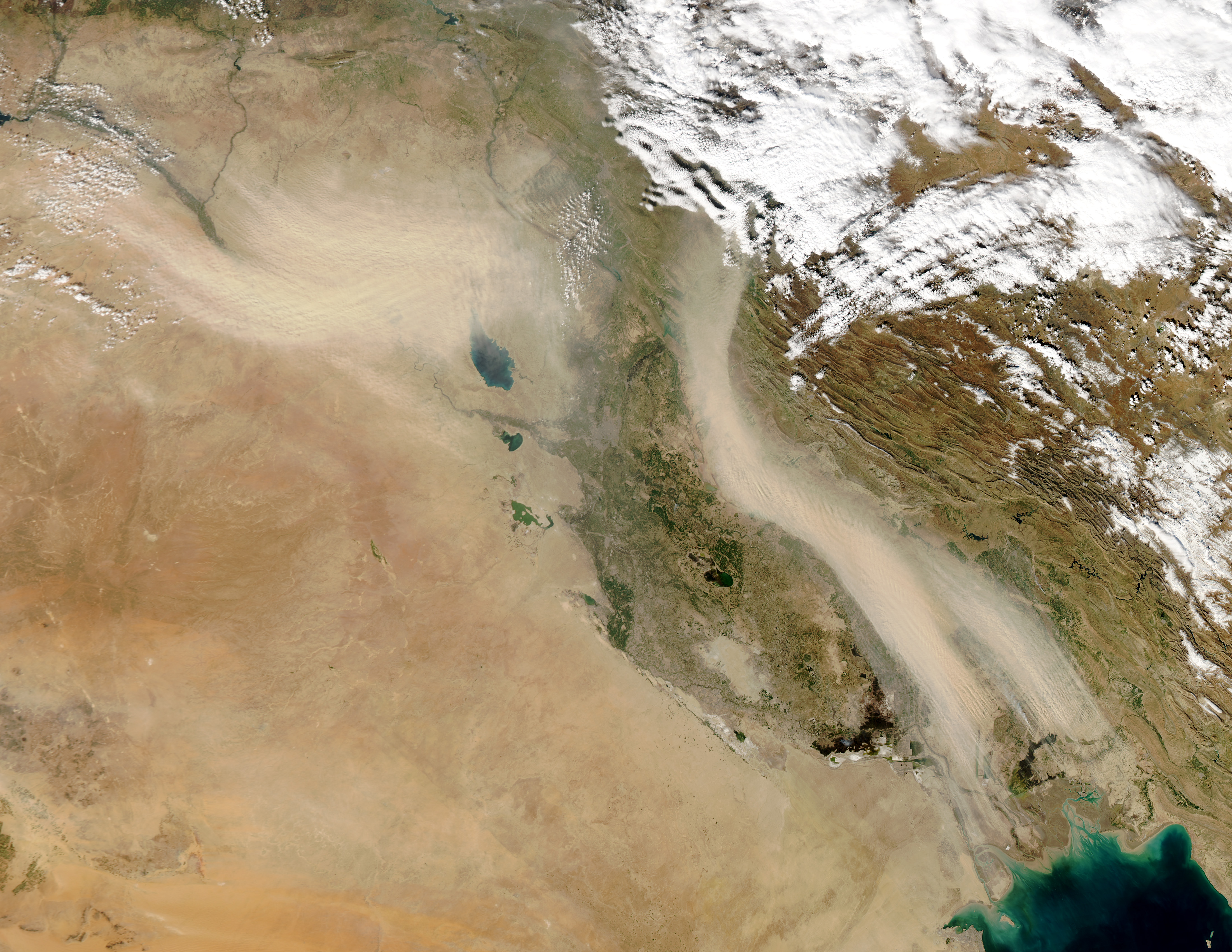 Dust Storms in Iraq - related image preview