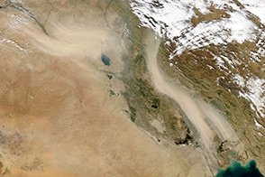 Dust Storms in Iraq