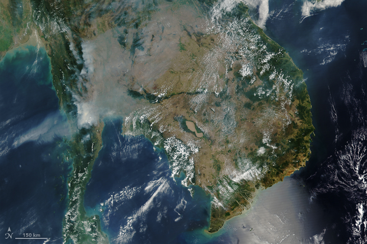 Smoke and Fire in the Indochina Peninsula - related image preview