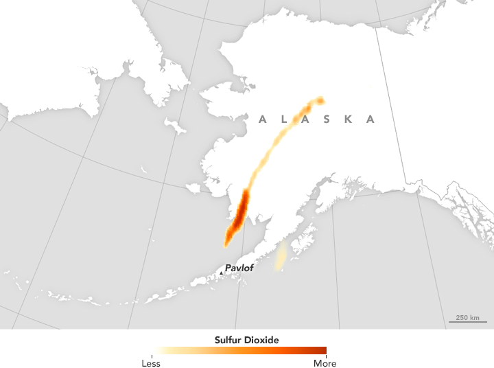 Pavlof Erupts Again - related image preview
