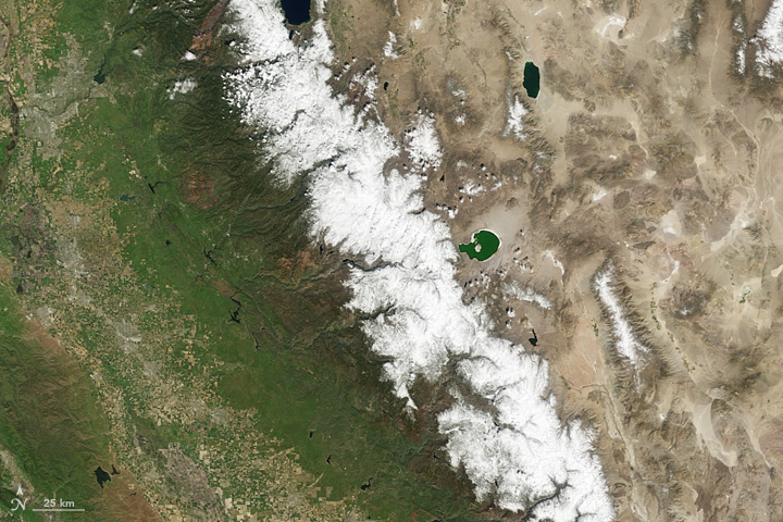 Sierra Nevada Snowpack is Better, but Not Normal - related image preview