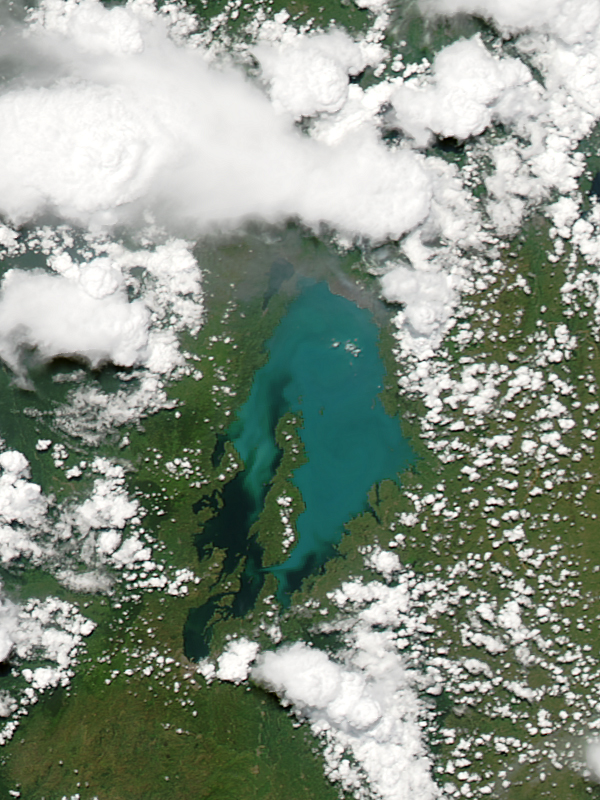 A Sudden Color Change on Lake Kivu - related image preview