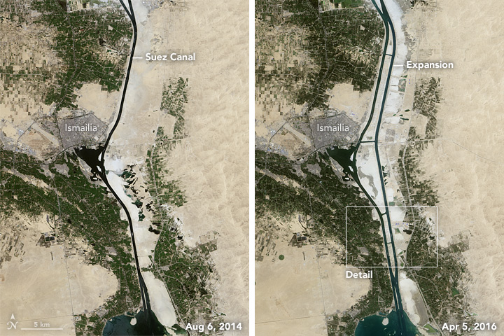 The New Suez Canal 