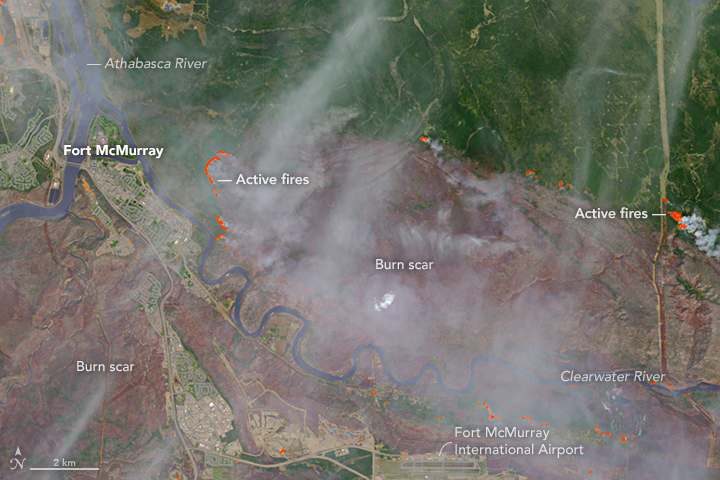 Fires Continue in Fort McMurray