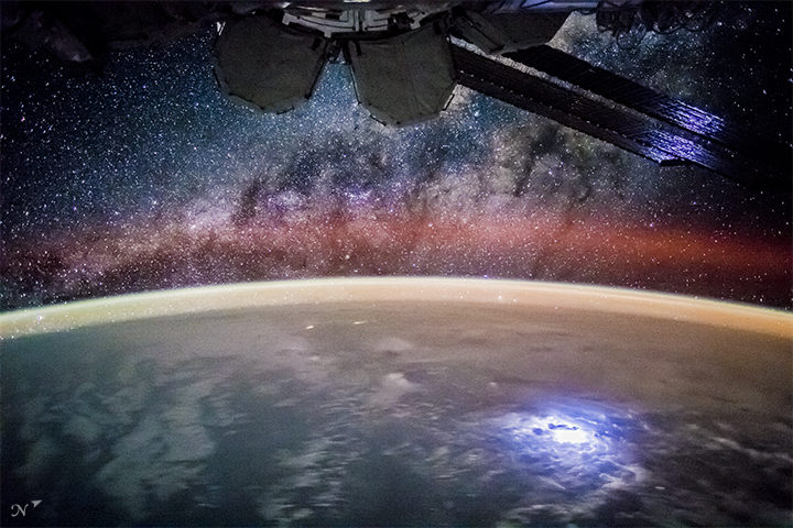 Stargazing from the ISS - related image preview