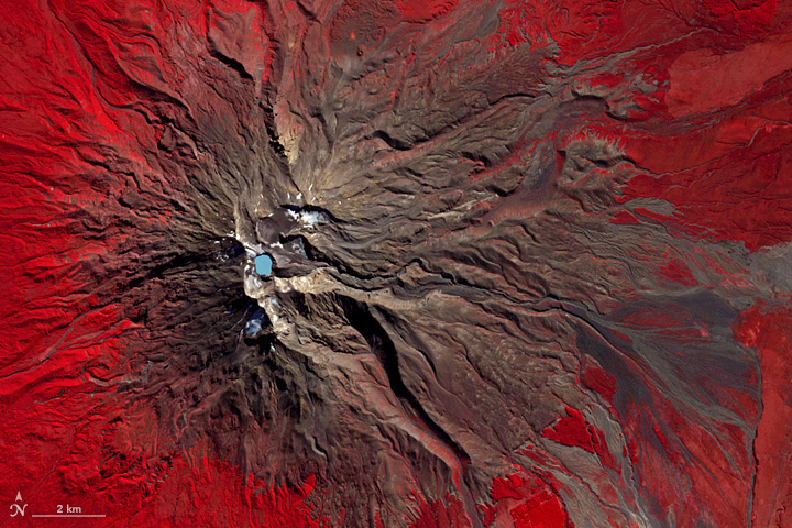 A Satellite Eye on Mount Ruapehu - related image preview