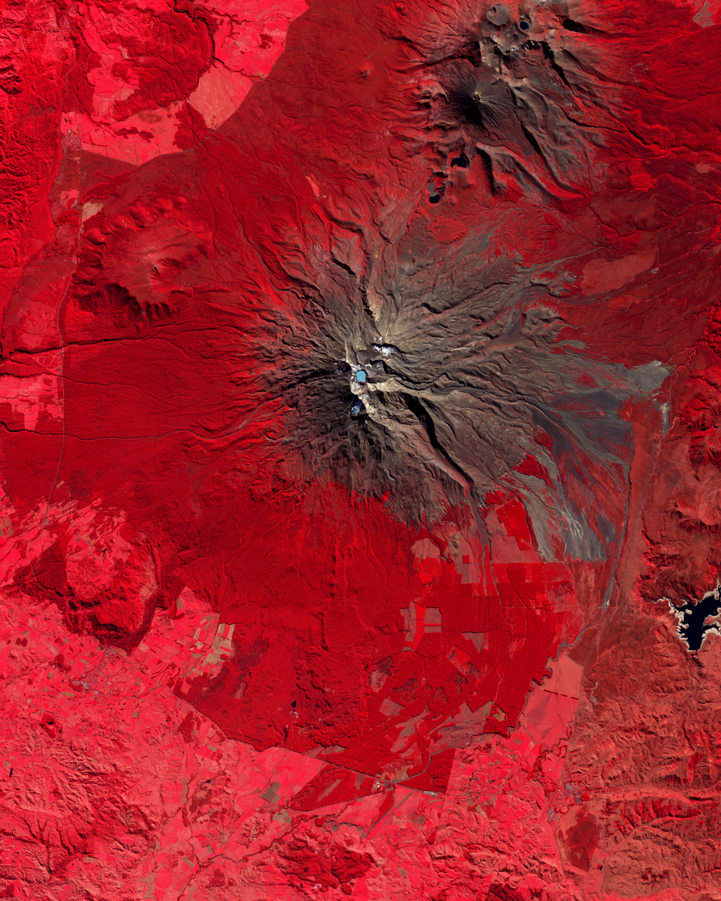 A Satellite Eye on Mount Ruapehu - related image preview
