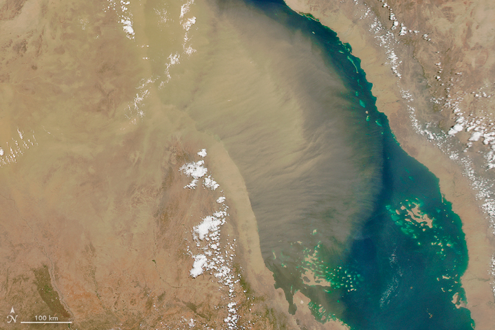 Dust Over the Red Sea - related image preview