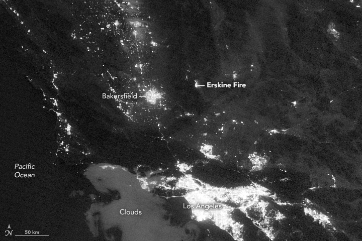 Erskine Fire, California